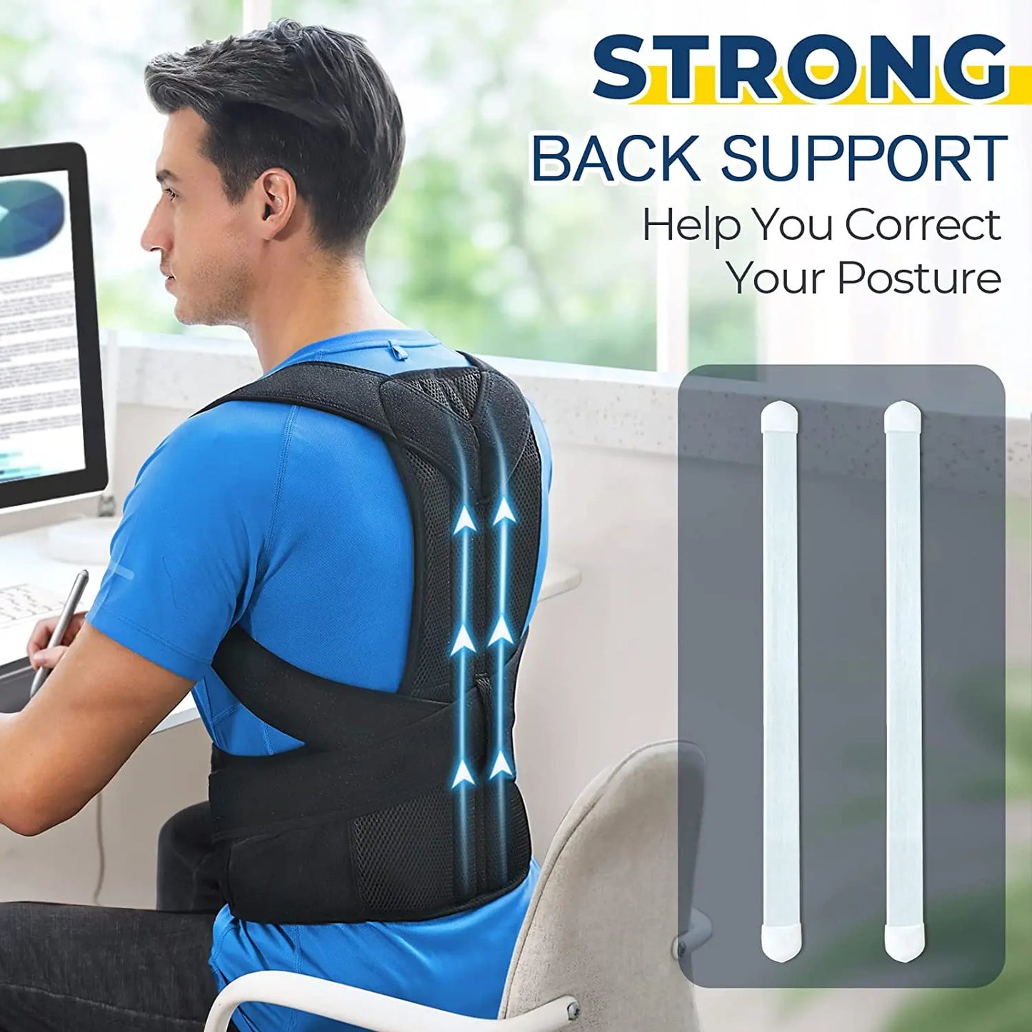 New Upper Back Posture Corrector Posture Clavicle Support Corrector