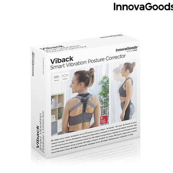 Intelligent Rechargeable Posture Trainer with Vibration Viback