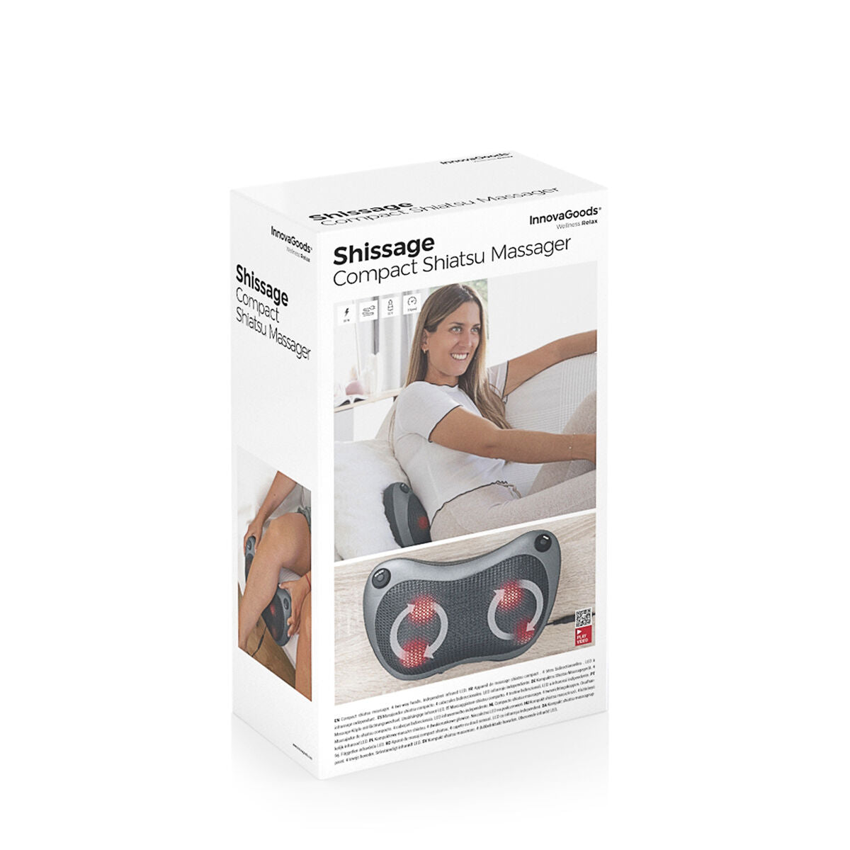 Compact Shiatsu Massager Shissage InnovaGoods